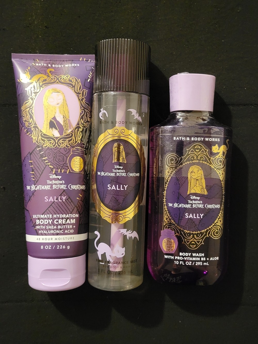 Bath & Body Works Nightmare Before Christmas Sally Set